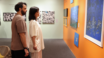 A entrada para as exposições do Espaço Cultural Unifor é gratuita e aberta ao público (Foto: Ares Soares)