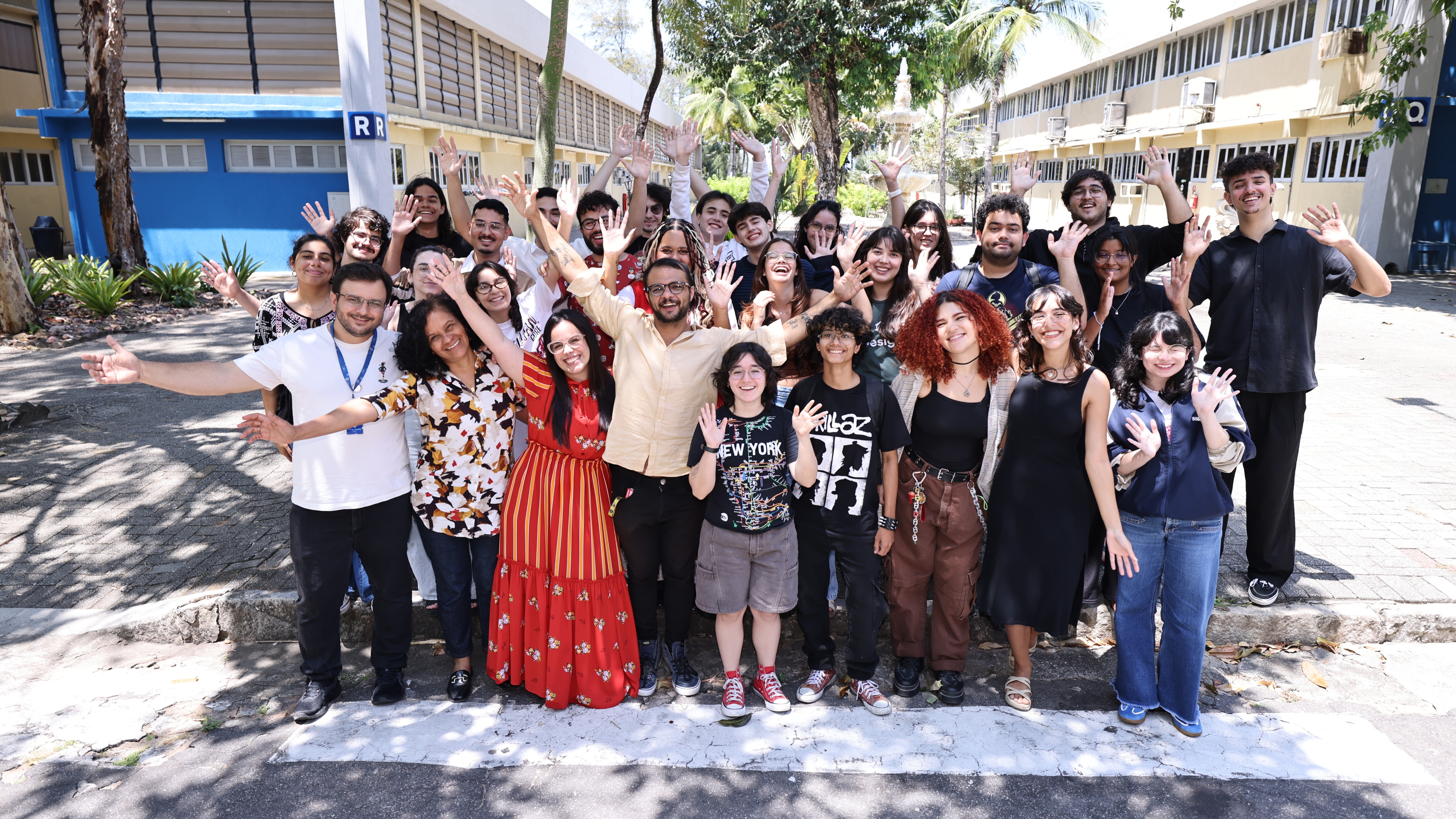 Alunos do Curso de Design da Unifor, graduação que tem se destacado nacional e internacionalmente. Foto: Ares Soares