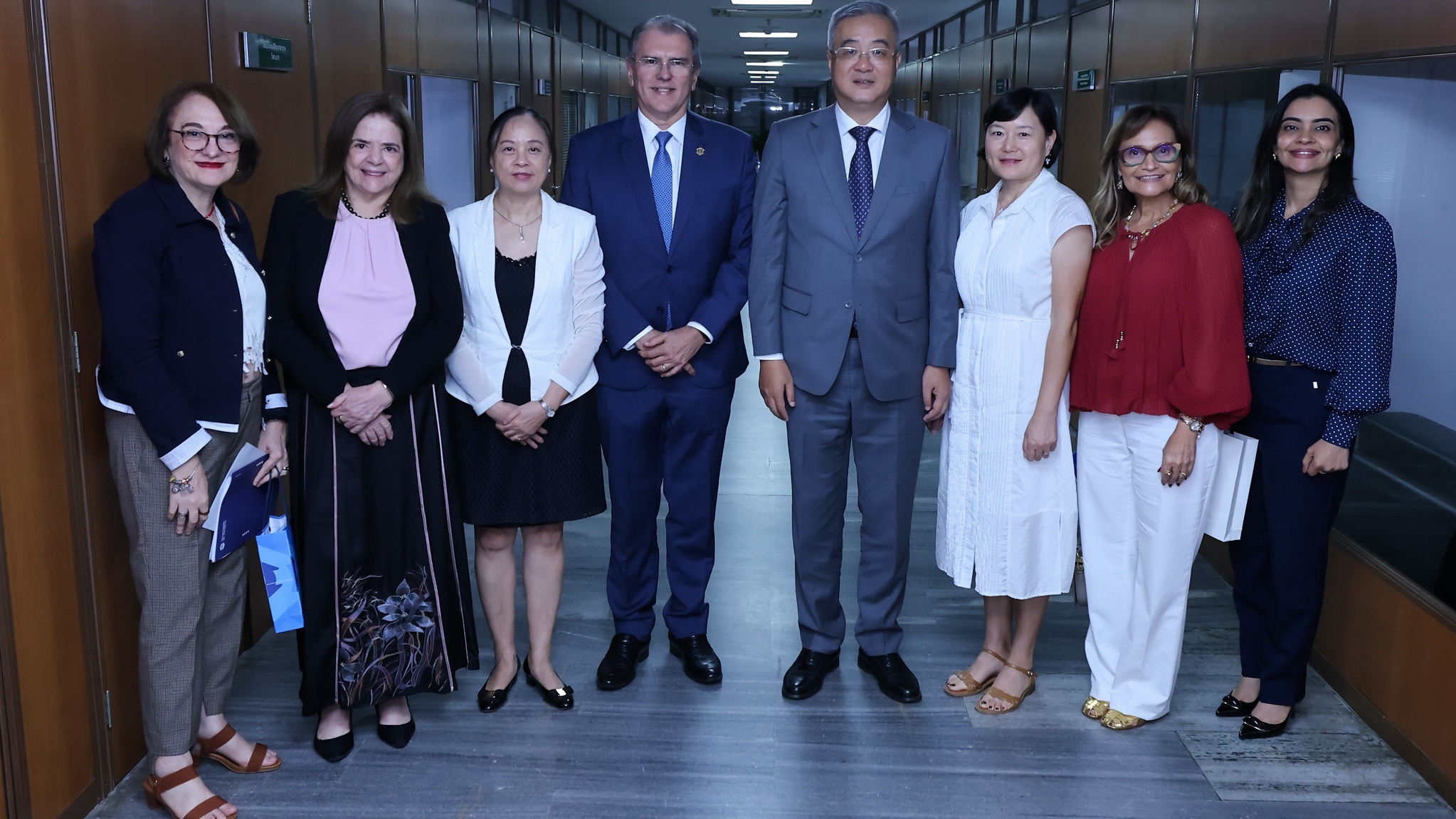 A reunião contou também com representantes da Secretaria de Relações Internacionais do Governo do Ceará. Foto: Ares Soares