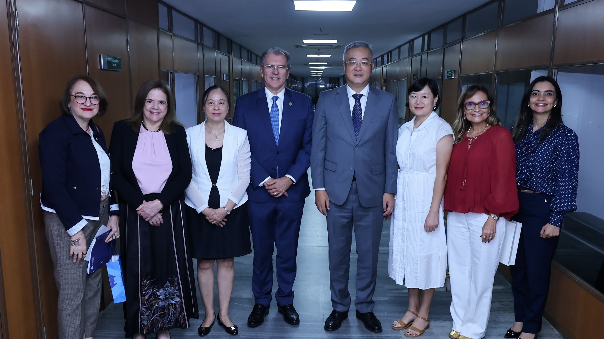 A reunião contou também com representantes da Secretaria de Relações Internacionais do Governo do Ceará. Foto: Ares Soares