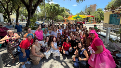 A participação dos estudantes na organização do desfile foi uma oportunidade de vivenciar, na prática, conceitos como gestão, criatividade, empreendedorismo e sustentabilidade. (Foto: Arquivo pessoal)