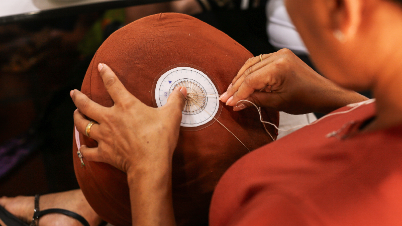 Em março, os participantes do Render-CE realizaram uma visita técnica em Tauá para conhecer o trabalho das artesãs da cidade