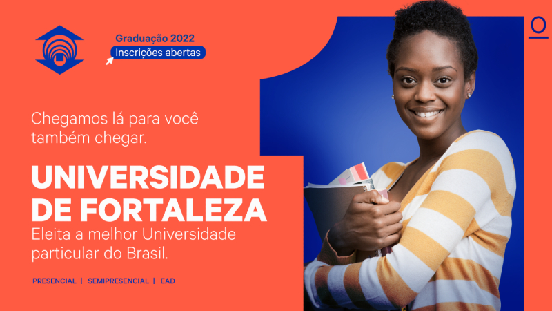 Processo seletivo 2022.1 da Unifor teve início no último dia 04 de outubro (Foto: Divulgação)