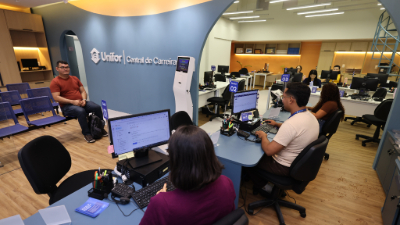 Com a modernização do espaço, a Unifor reafirma o compromisso com o desenvolvimento profissional de alunos e egressos (Foto: Ares Soares)