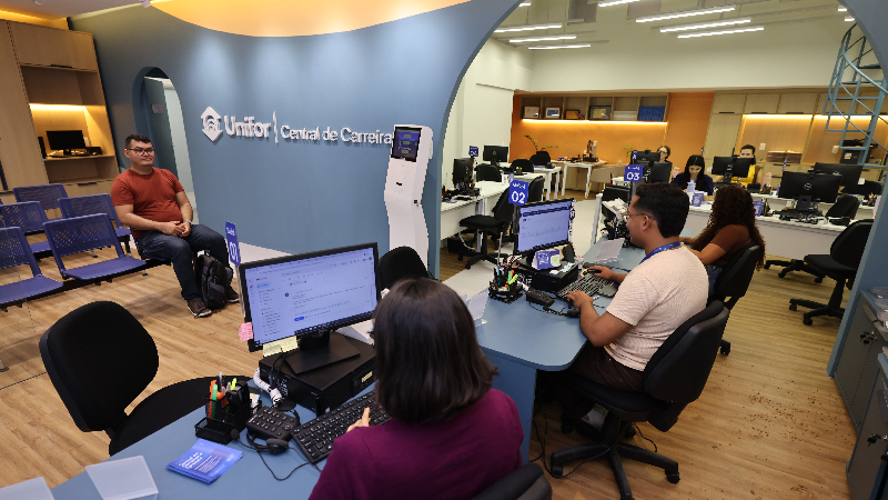 Com a modernização do espaço, a Unifor reafirma o compromisso com o desenvolvimento profissional de alunos e egressos (Foto: Ares Soares)