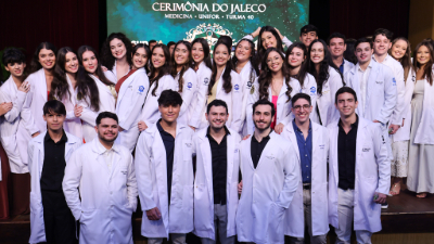 Solenidade acontece no dia 9 de novembro, às 18h, e marca o início da trajetória acadêmica dos novos estudantes de Medicina