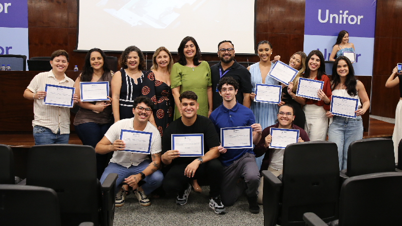 Cerimônia de Certificação Parcial marca a entrada oficial dos estudantes no mercado de trabalho (Foto: Vitor Moura)