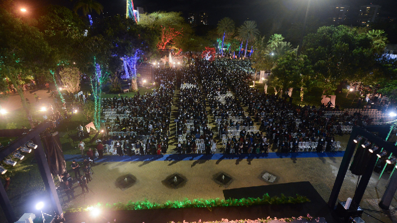 O evento reúne os concludentes dos cursos de graduação e pós-graduação stricto sensu (Foto: Ares Soares)