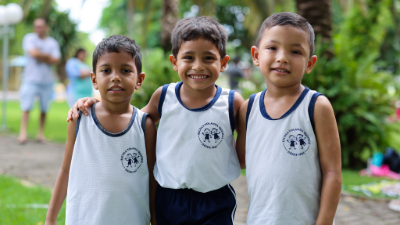A Escola Yolanda Queiroz proporciona anualmente educação gratuita para cerca de 540 crianças (Foto: Ares Soares)