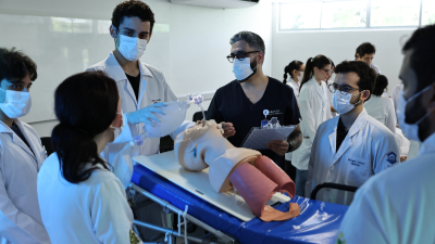 A concentração da estrutura no Campus da Unifor busca facilitar a rotina acadêmica dos discentes e ampliar a integração com os demais cursos da área da saúde (Foto: Ares Soares)