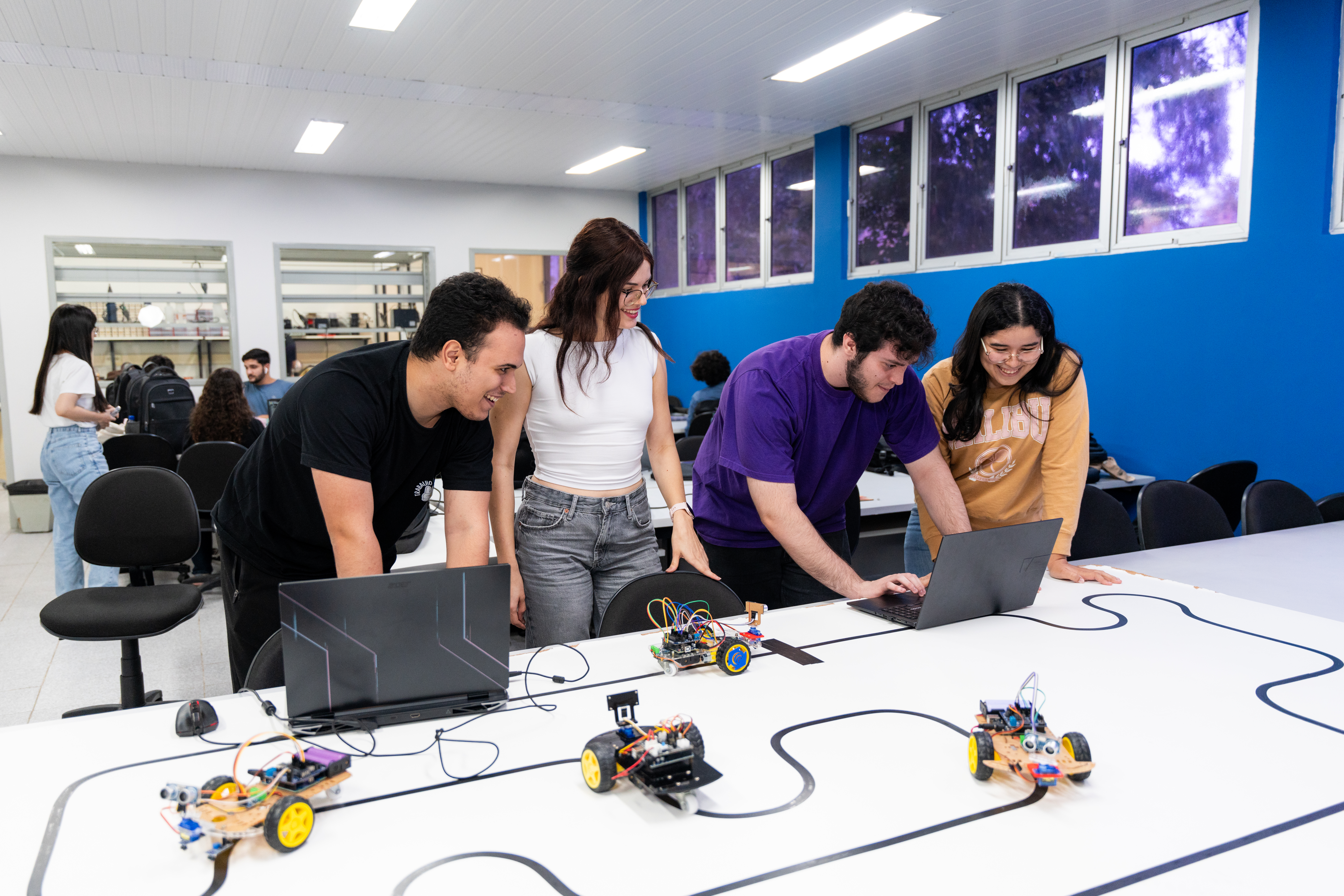 O curso de Ciência da Computação da Unifor possui nota máxima (5) no MEC (Foto: Gabriel Rissi)