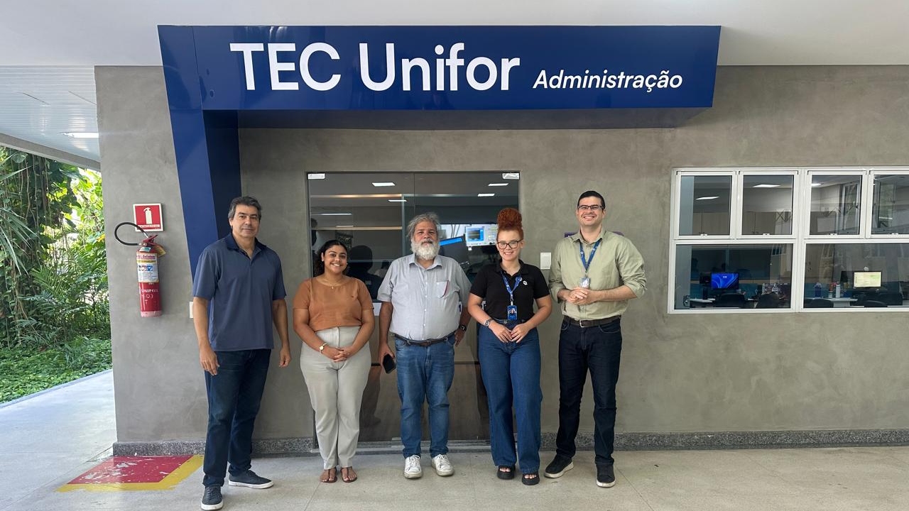 O analista sênior da Financiadora de Estudos e Projetos (FINEP) também conheceu os espaços recém-inaugurados. Foto: divulgação