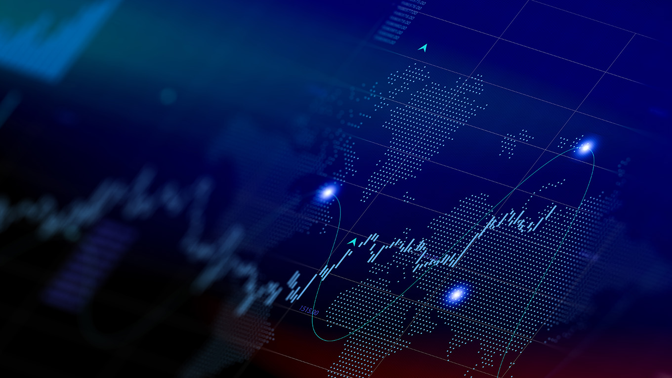 arte alusiva ao mercado financeiro