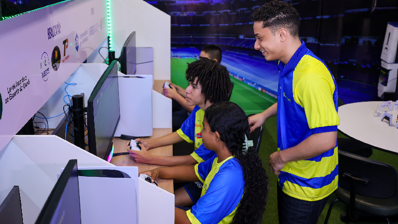 O projeto também atua no fortalecimento e desenvolvimento sócio emocional dos participantes (Foto: Ares Soares)