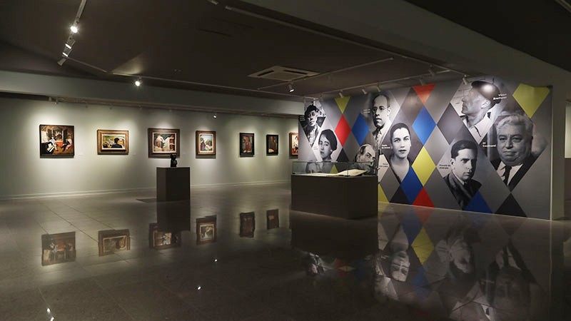 As galerias funcionam normalmente de quinta-feira a domingo (16 a 19 de junho). Exposição 100 anos da Semana de Arte Moderna em acervos do Ceará (Foto: Ares Soares)