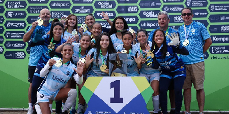 O time permaneceu sem derrotas durante todo o campeonato (Foto: Divulgação)