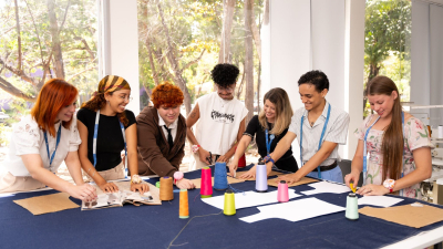 Modo On Day propicia troca de experiências entre professores e alunos dos cursos de Design, Design de Moda e Moda (Foto: Gabriel Rissi)