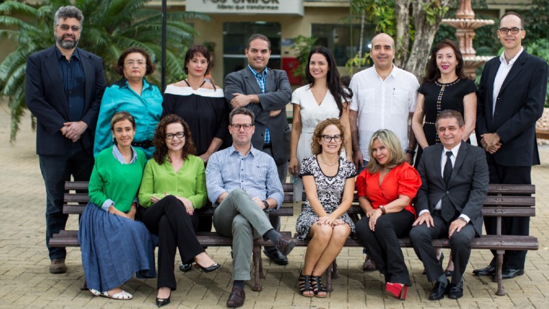 Corpo docente do Programa de Pós-graduação em Direito da Universidade de Fortaleza (Foto: Ares Soares)