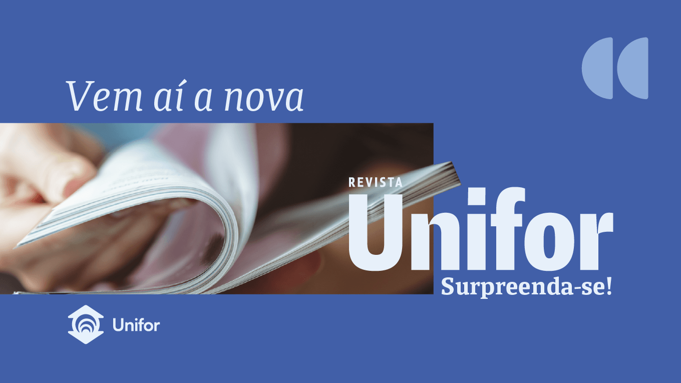 TEASER NOVA REVISTA UNIFOR