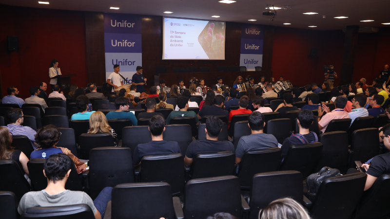 A programação da 17ª Semana do Meio Ambiente da Unifor é composta por palestras, ações sociais, feiras e muito mais (Foto: Guilherme Alecrim)