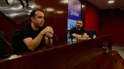 Na palestra, os jornalistas destacaram as oportunidades oferecidas pela Unifor (Foto: Igor Castro)