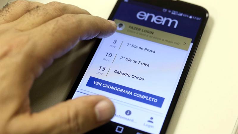 As notas individuais do Exame Nacional do Ensino Médio (Enem) 2019 foram divulgadas no dia 17 de janeiro (Foto: Marcello Casal Jr/Agência Brasil)