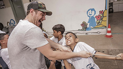 A ação faz parte de uma série de atividades realizadas com os estudantes integrantes do Programa Global Business, no campus da Unifor. (Foto: Filipe Pereira)