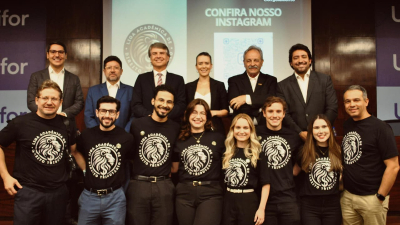 Unifor participou do evento por meio de sua Liga Acadêmica de Direito Tributário - Latrib/Unifor (Foto: Arquivo Pessoal)