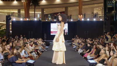 Os alunos do curso de Moda trazem singularidade e expressão cultural para o MUDE 2025.1 (Foto: Marcelo Falcão)