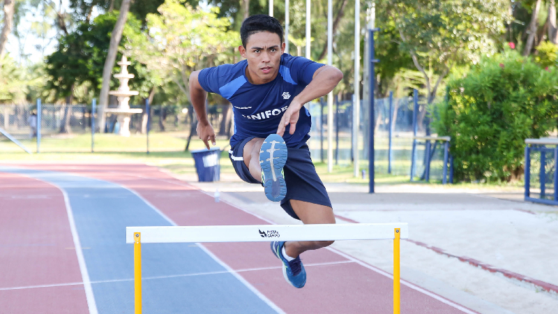 São inúmeras modalidades esportivas disponíveis, incluindo atletismo, lutas, futsal, voleibol, basquete e futsete (Foto: Ares Soares)