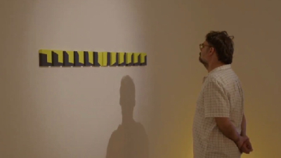 Exposição “Insolação”, de Mari Nagem, é fruto da I Residência Artística Internacional da Unifor (Foto: Priscilla Sousa/TV Unifor)