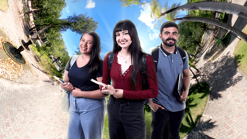No dia 2 de fevereiro, o início do semestre convida calouros e veteranos para programação de acolhida e traz um guia de oportunidades para aproveitar ao máximo a jornada acadêmica (Foto: Ares Soares / Arte: Luiz Gonzaga)