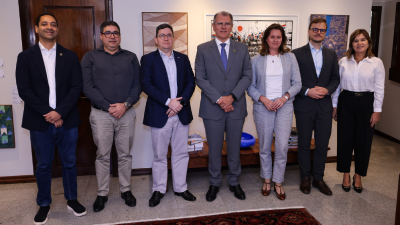 A parceria entre a Unifor e a República Tcheca teve início em 2023 após primeira visita da embaixadora à Universidade (Foto: Ares Soares)