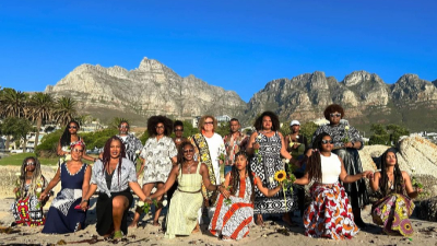 Coletivo Bitonga Travel, formado por mulheres negras viajantes, protagoniza último episódio da série Mulheres Viajantes (Foto: Acervo/Bitonga Travel)