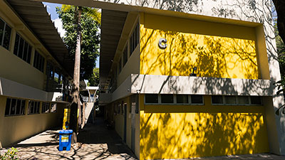 Espaços do Campus ganham nova estética, visando melhor sinalização e acolhimento dos estudantes (Foto: Lucas Plutarcho)