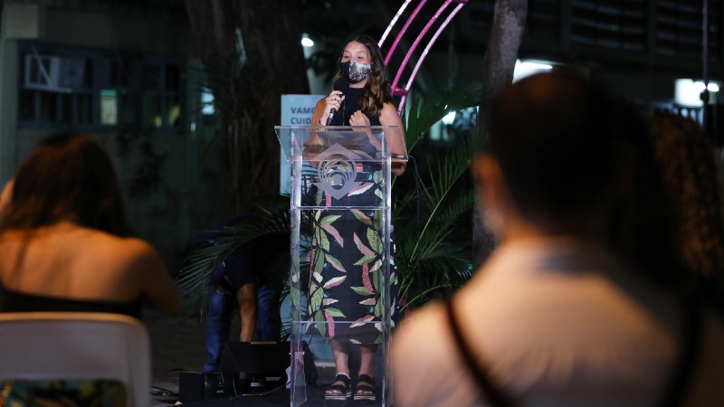 Cerimônia de Mérito Acadêmico do CCG aconteceu na noite da última quinta-feira, 8 de outubro, em frente ao Bloco T.