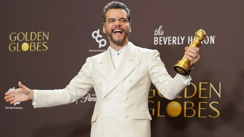 Wagner Moura ganhou o Golden Globes de Melhor Ator em Filme de Drama em 2026 por sua atuação na obra “O Agente Secreto” (Foto: REUTERS/Mario Anzuoni)