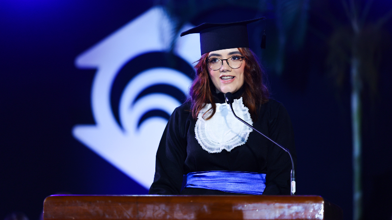 A cerimônia é um marco na vida pessoal e profissional dos estudantes da graduação e pós-graduação da Unifor (Foto: Ares Soares)