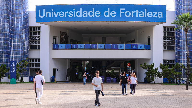 Inscrições para o processo seletivo 2024.2 da Unifor ainda estão abertas (Foto: Ares Soares)