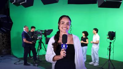 A TV Unifor é um laboratório completo, que transforma conhecimento em prática, conectando tecnologia, criatividade e formação profissional (Foto: Ares Soares)