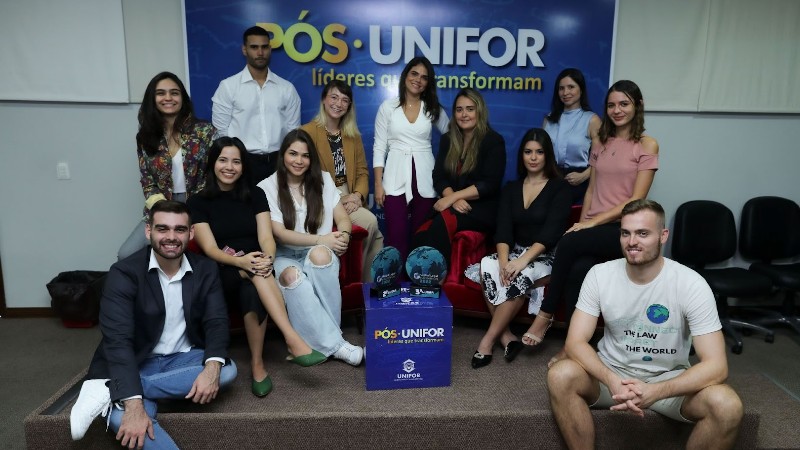 Equipes multidisciplinares da Unifor venceram o Global Legal Hackathon 2022 (Foto: Ares Soares)