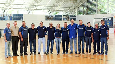 A Divisão de Assuntos Desportivos da Unifor, vinculada à Vice-Reitoria de Extensão, responsável pela gestão e organização de atletas, eventos e equipamentos esportivos da Universidade (Foto: Ares Soares)