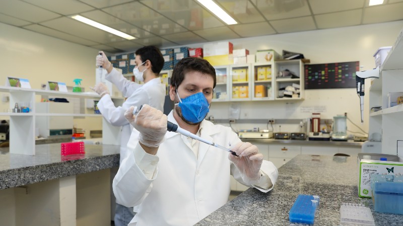 Novo Polo de Pesquisa possui 13 laboratórios destinados à pesquisas nas áreas de Tecnologia, Saúde e Biotecnologia (Foto: Ares Soares)