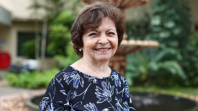 Maria Vieira Saintrain tem Mestrado em Saúde Pública pela Universidade Livre de Bruxelas e Doutorado em Odontologia pela Universidade de Pernambuco (Foto: Ares Soares)