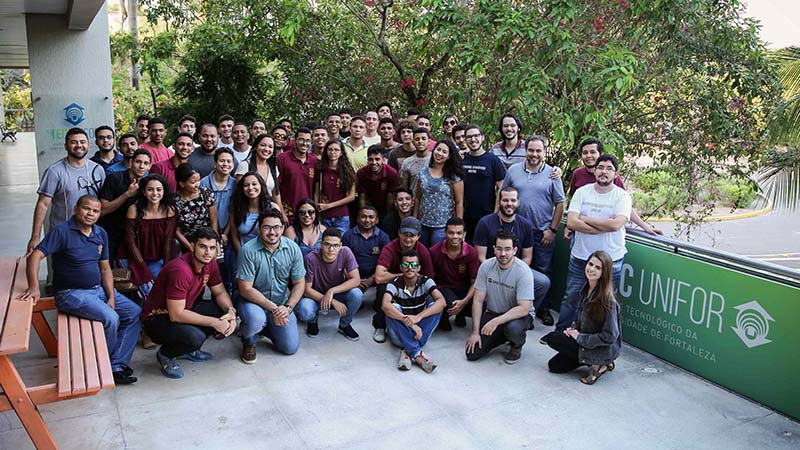 Estudantes do Instituto Federal do Piauí Campus Floriano (IFPI) visitam Parque Tecnológico da Unifor (Foto: Ares Soares)