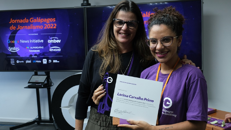 Larissa Carvalho Primo é egressa do curso de Jornalismo da Universidade de Fortaleza (Foto: Arquivo pessoal)