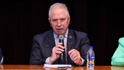 Luiz Antonio Pessan esteve na Unifor participando de três importantes seminários de acompanhamento da Capes (Foto: Ares Soares)