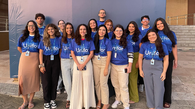 Para o evento, os estudantes receberam treinamento com representantes do Ministério das Relações Exteriores do Brasil (Foto: Arquivo pessoal)