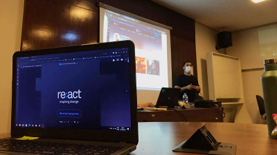 Nas próximas semanas, será lançado um documentário contando a história da edição inaugural do Re:act no Brasil. A narrativa do produto irá partir do ponto de vista dos alunos participantes e dos parceiros do programa (Foto: Divulgação)