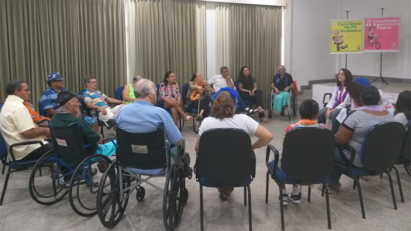 Com o intuito de auxiliar a formação acadêmica do estudante de graduação e integrá-lo à sociedade através do atendimento clínico, a Unifor possui vários Projetos de Extensão. Foto: arquivo pessoal.